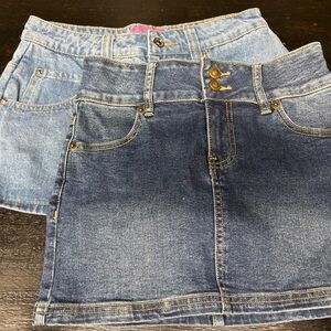 Bundle Edikted and Princess Polly Denim Skirt